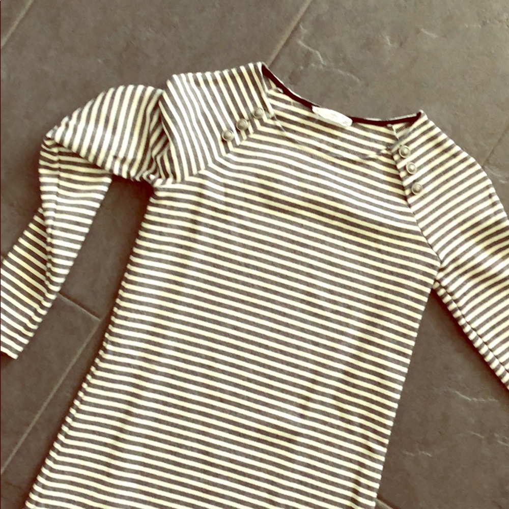 Striped mini dress